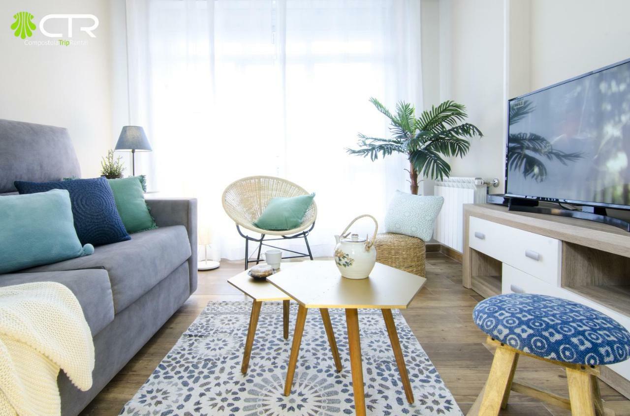 Apartamento Con Excelente Conexion & Garaje Leilighet Santiago de Compostela Eksteriør bilde
